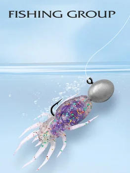 CHEERY 3.5cm1.3g Myriapod TPR Fishing Lure Multi-Legged Worm Silicone Soft Plastic Bait Spider Lures by Brand Name – Soft Lure – view 4