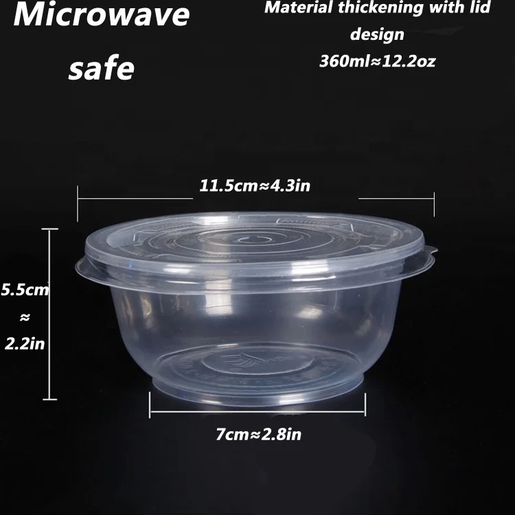 Wholesale Disposable Plastic Soup Bowl With Lid - Buy Wholesale