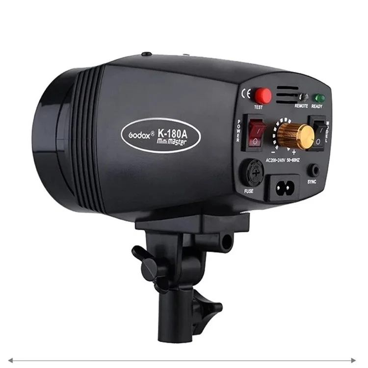 GODOX K180A Mini Master Studio Flash - 180WS Portable Lighting