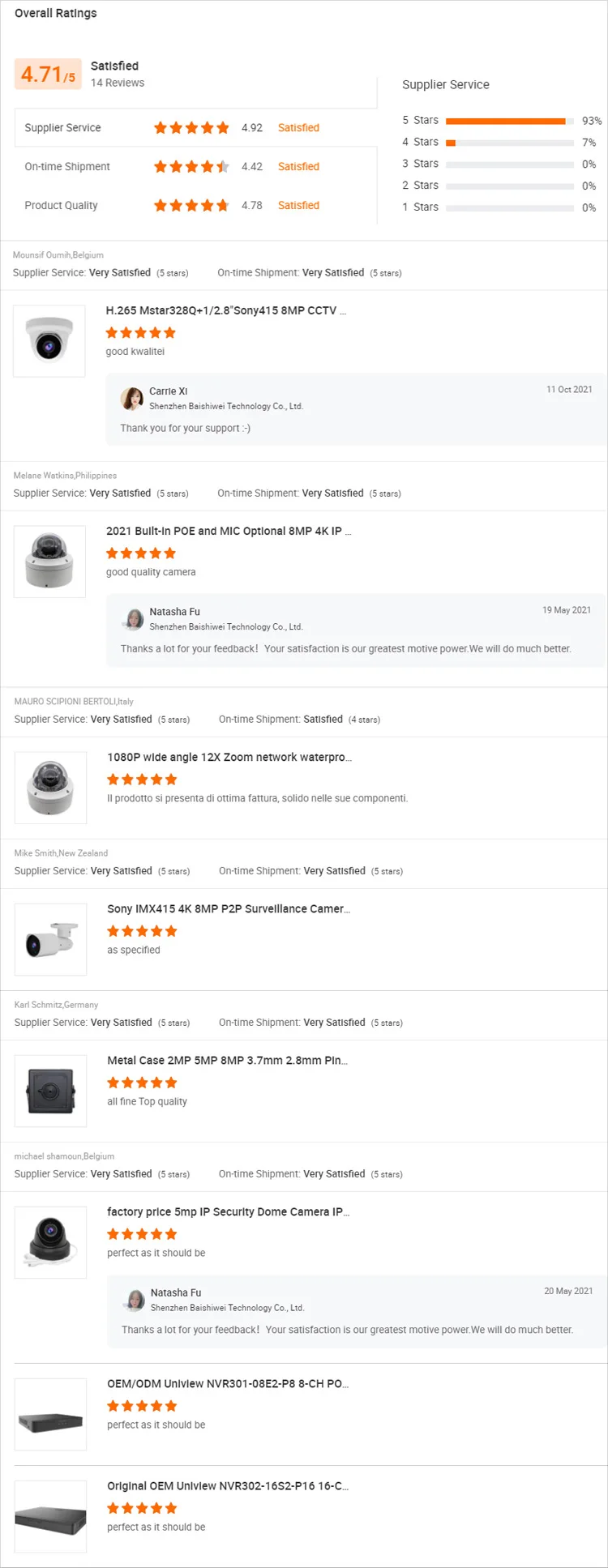 With CamHi App Wireless Night Vision CCTV System Bullet WiFi Surveillance Security Camera Outdoor