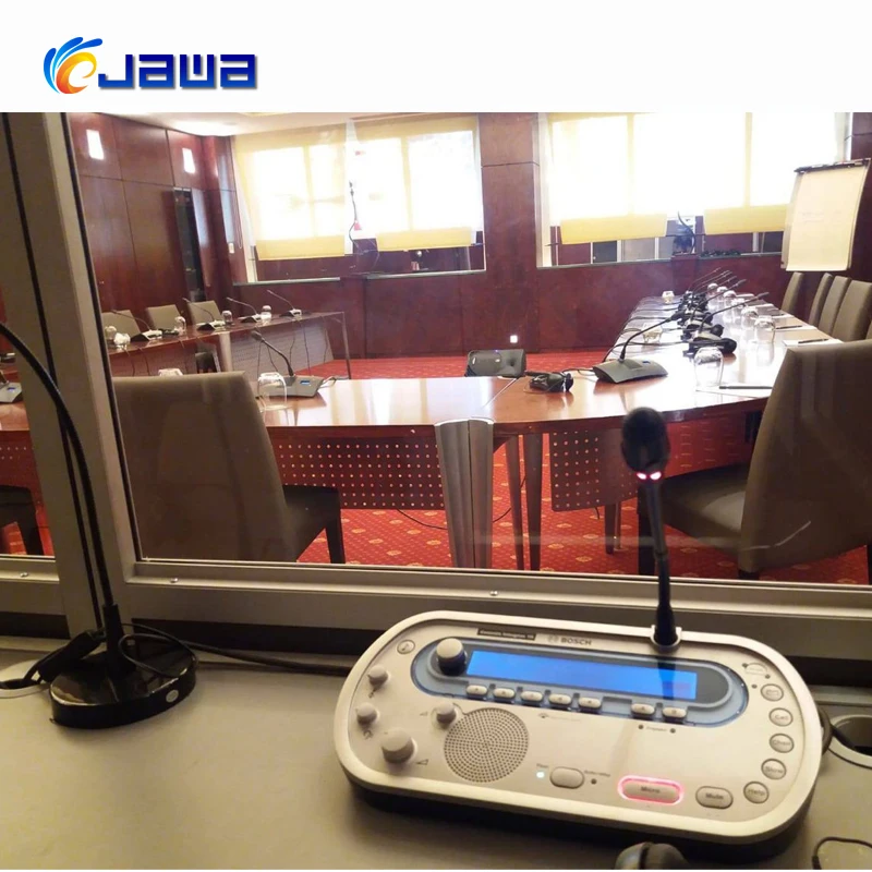 Professional IR Simultaneous Interpretation System Digital Interpreter Console Wireless Interpretation Equipment