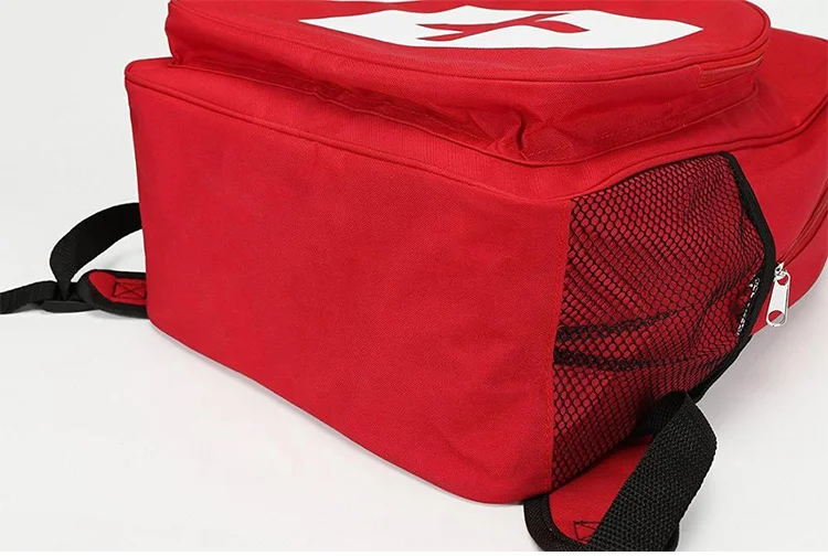 Trauma Bag Red Medical Emergency Treatment Backpack Earthquake First Aid Kits Backpack factory