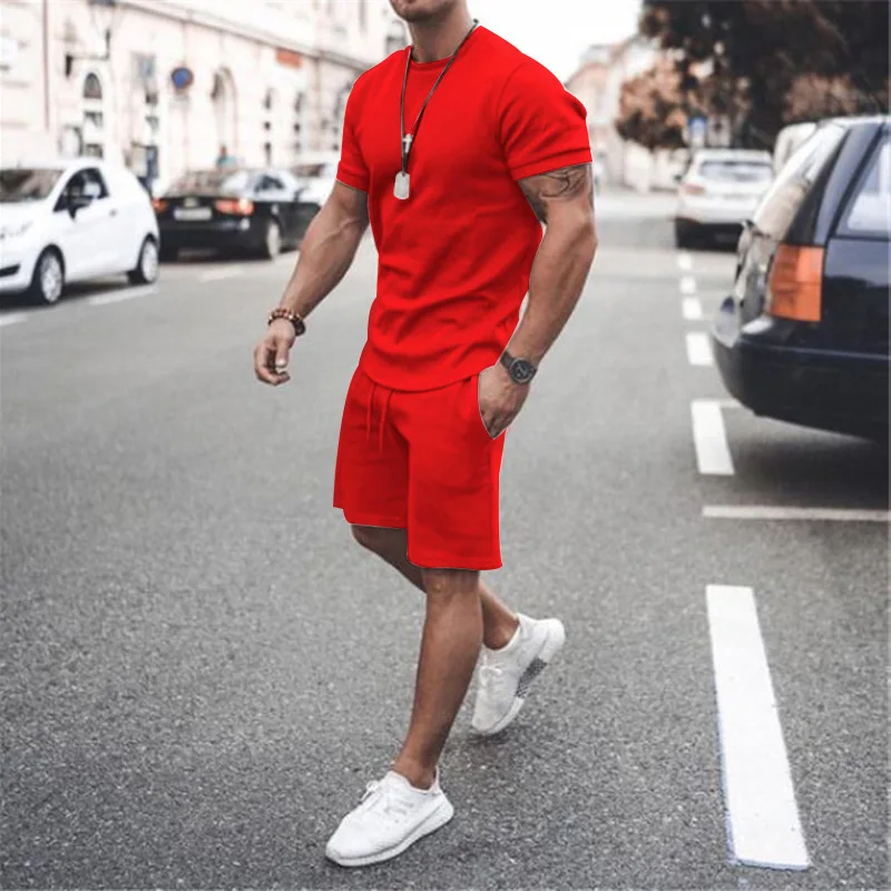 I maglioni da uomo europei e americani primaverili ed estivi si adattano a tute sportive casual, pantaloncini a maniche corte cross571_voghion.com