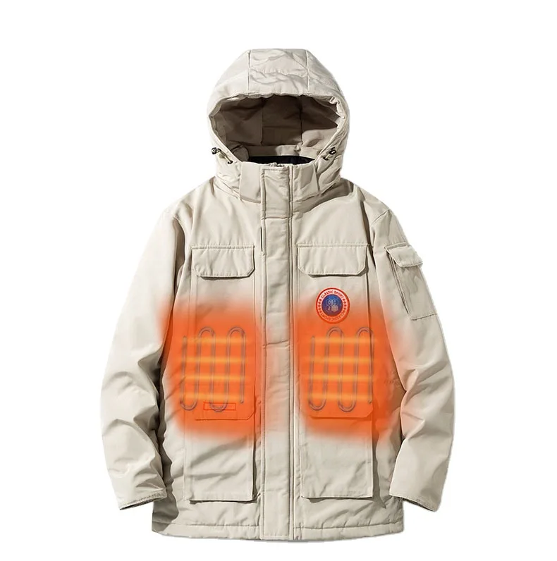Chaqueta De Temperatura Ajustable Para Niños Y Niñas,Abrigo De Parka Con  Calefacción Usb,Chaquetas De Invierno Con Capucha,Venta Al Por Mayor - Buy  De Parka Chaqueta De Invierno Para Hombres Y Mujeres,De Algodón