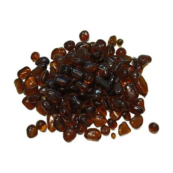 China 6-9mm Coffee Glass Beads Marbles Rocks Gems for Aquarium Garden