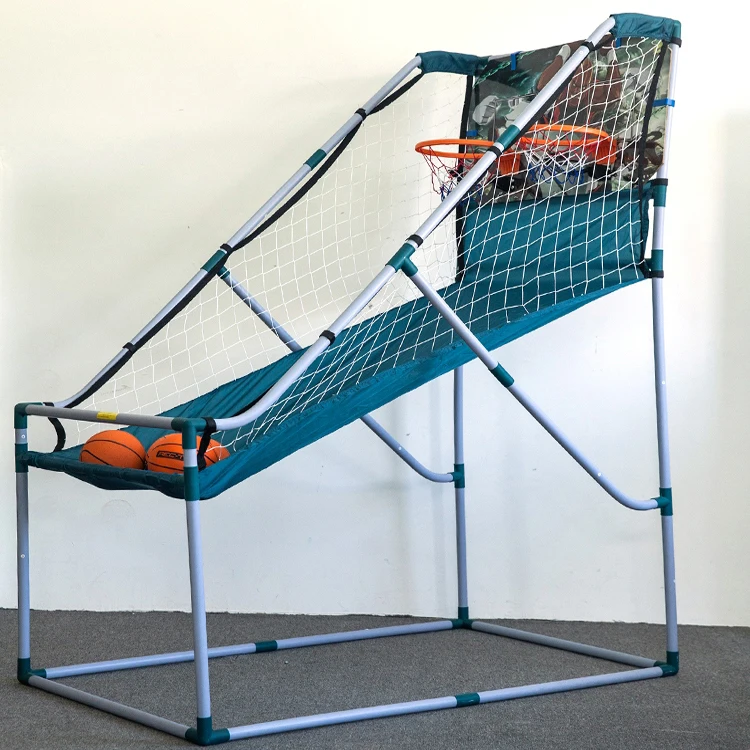 Arcade Double Shoot Basketball Game Machine for Two Players