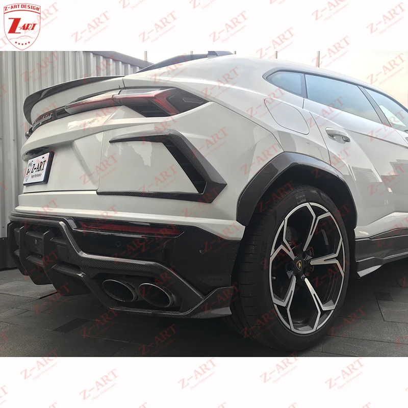 Zart Urus Carbon Fiber Rear Bumper Vents For Urus Carbon