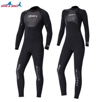 DIVE & SAIL 1.5mmネオプレンサメスキンフルボディウェットスーツ大人