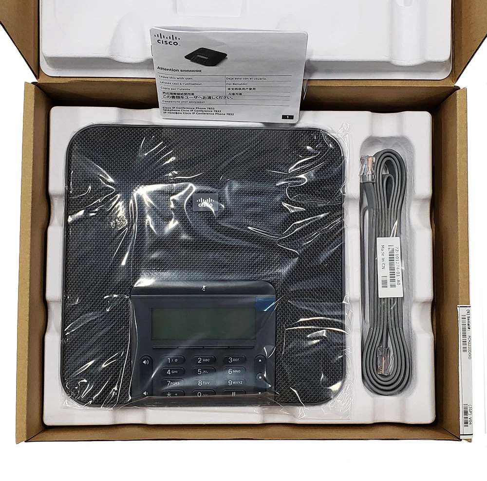 Cisco CP-7832-K9= IP Conference Station - Original & Sealed