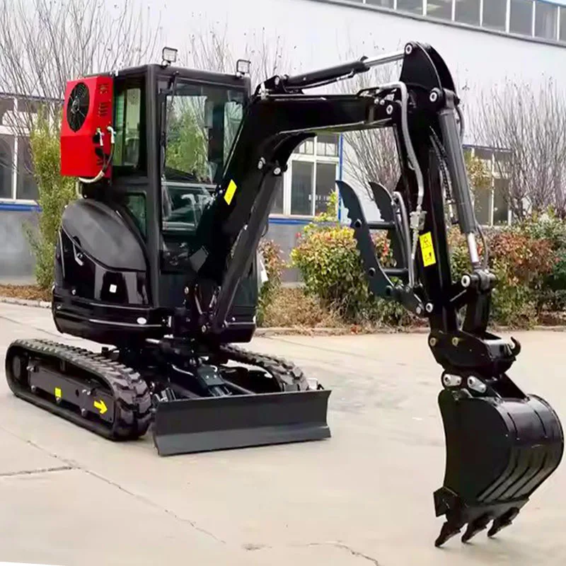 Free Shipping Compact Mini Excavators Japan Engine Farm Digger Multi Function Mini Excavator Customizable Colors 3 Ton Excavador