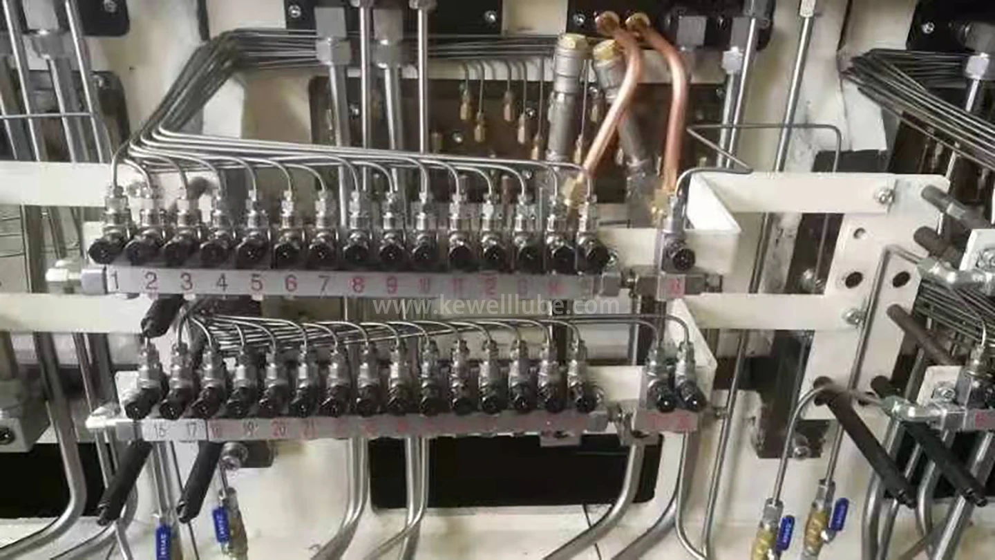 DL1 Lubrication Lobe Metering Dispenser Block Device Oil Manifold ...