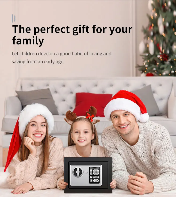 Small Electronic Mini Deposit Key Office Home Time Lock/Locker Digital Money Deposit Safety Kids Mini Safe Box supplier