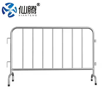 Wholesale best price hot dipped Galvanized Temporary Crowd Control Road Barrier Fence for sale