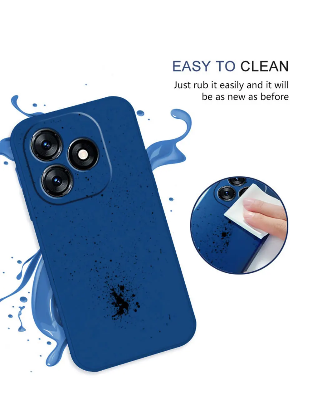 Liquid Silicone Case For Moto G04 Anti Drop Phone Customize Proof Soft Tpu Frosted Mobile Sjk375 factory