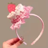 Serre-tête gâteau aux fraises