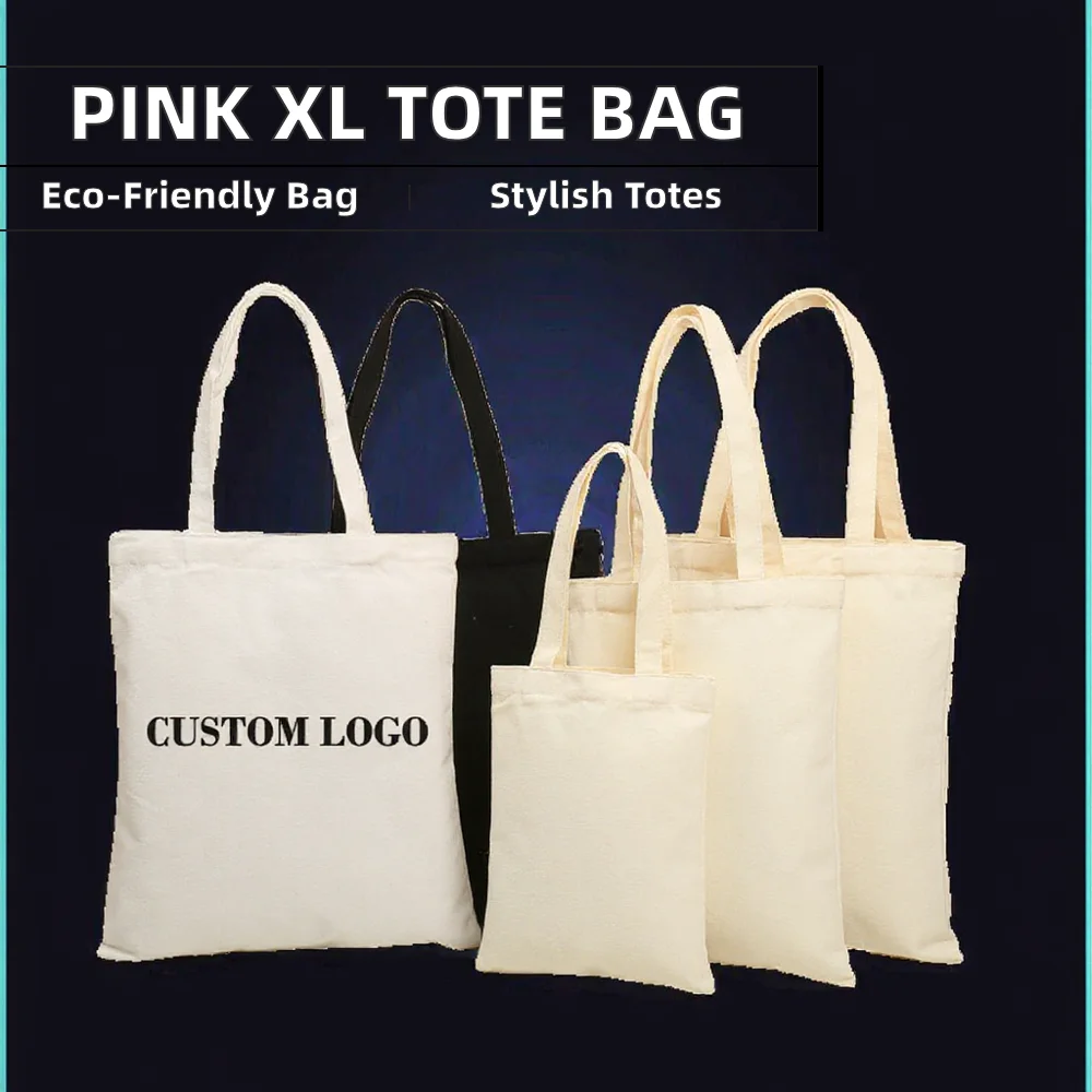 2025 New Fashion Cute Cartoon Women's Canvas Shoulder Bag Giika Wow Eight Printed Double-sided Large Capacity