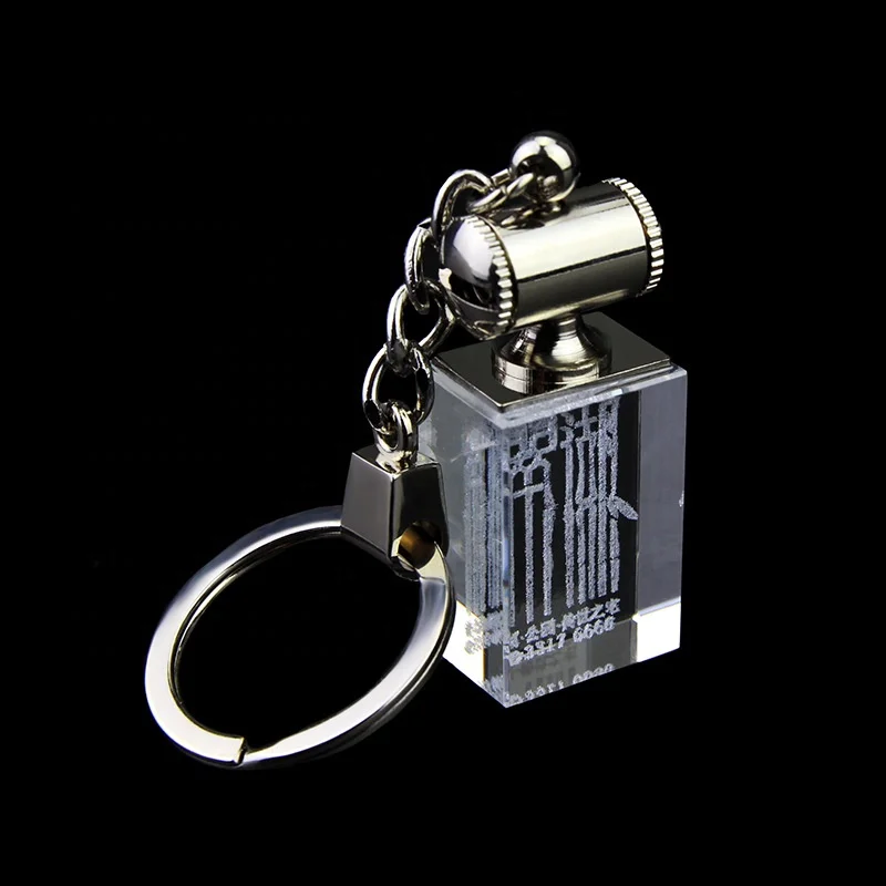 MH-YS00008 светодиодный хрустальный шар персонализированное гравированное стеклянное брелок