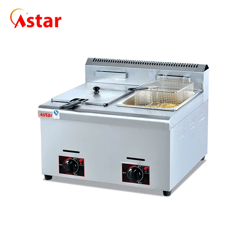ステンレス製二槽式フライヤー 6L+6L 電気式業務用フライヤー| Alibaba.com