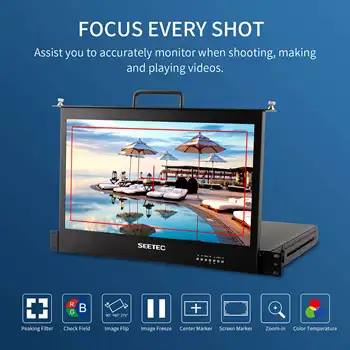 FEELWORLD SC173-HD-56 Professional Rack Monitor for Broadcasting, FHD, with OEM Service and Factory Supply detail image