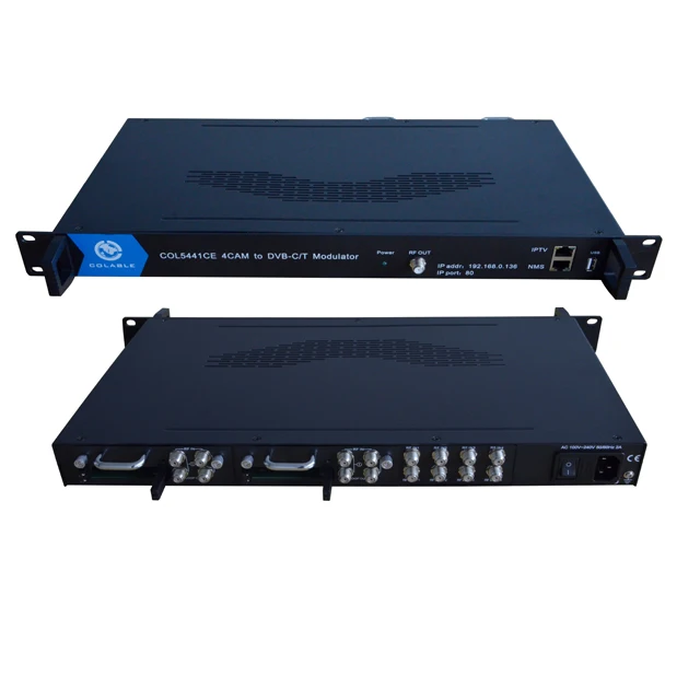Decoder Modulator Alibaba.com: COL5441CE 8*DVB-S2 to CATV decoder modulator with CAM/CI ...