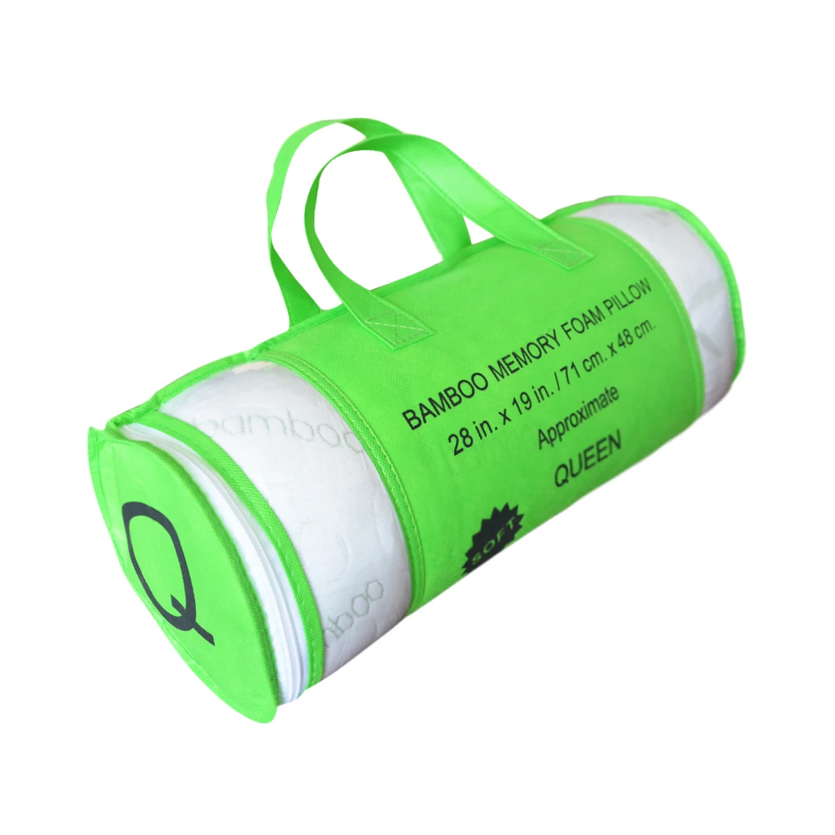 Bamboo Body Pillow For Adults Shredded Memory Foam Long Cooling Full