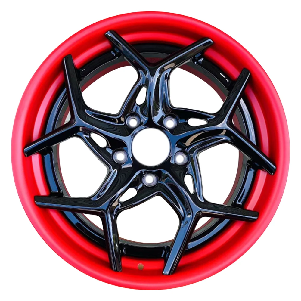 Tianchi Black And Red Forged Passenger Wheels For Ford Mustang 18 19 20 