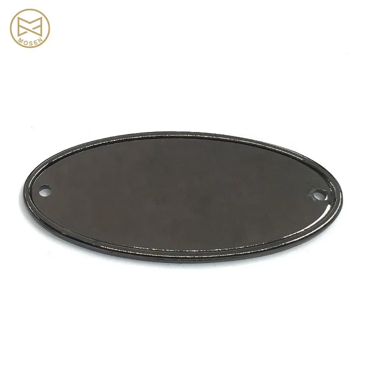 New Arrival Durable Custom Logo Enameled Metal Plate Label for Furniture