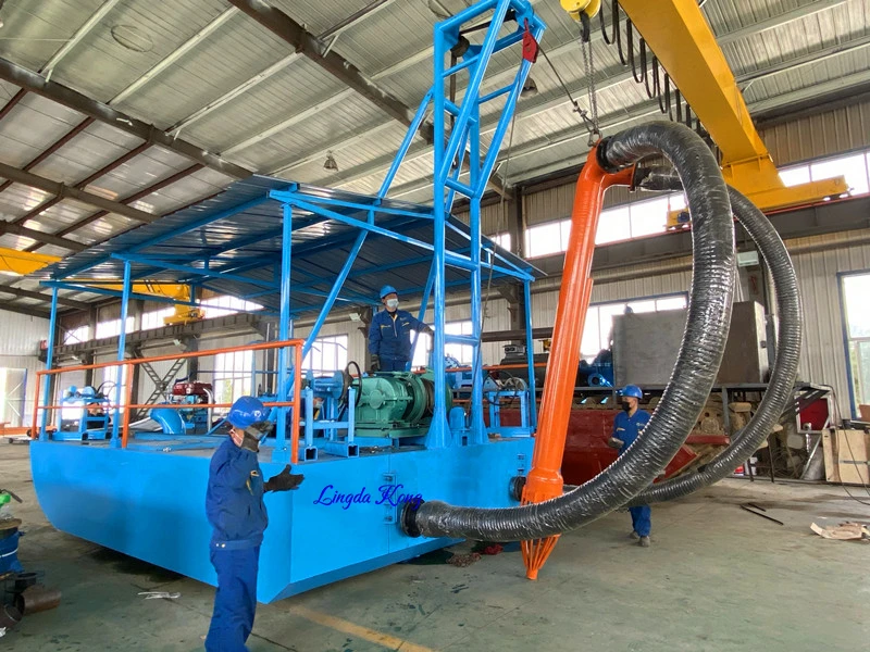 Small Dredgers Ship Digging Sand Dredger Machine