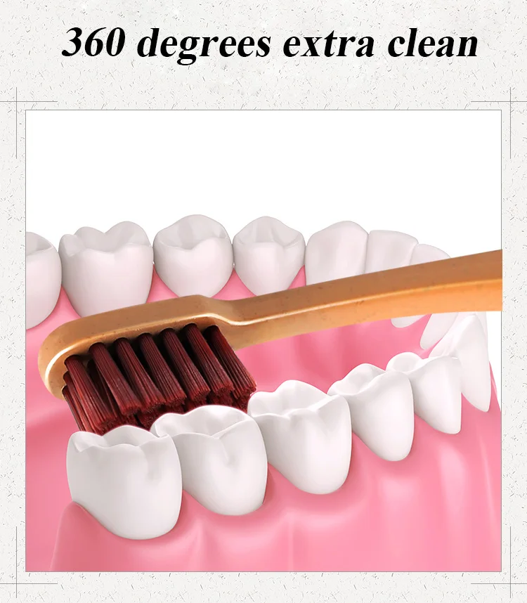 Custom Popular Custom High Quality logo Bamboo Custom Toothbrush From China