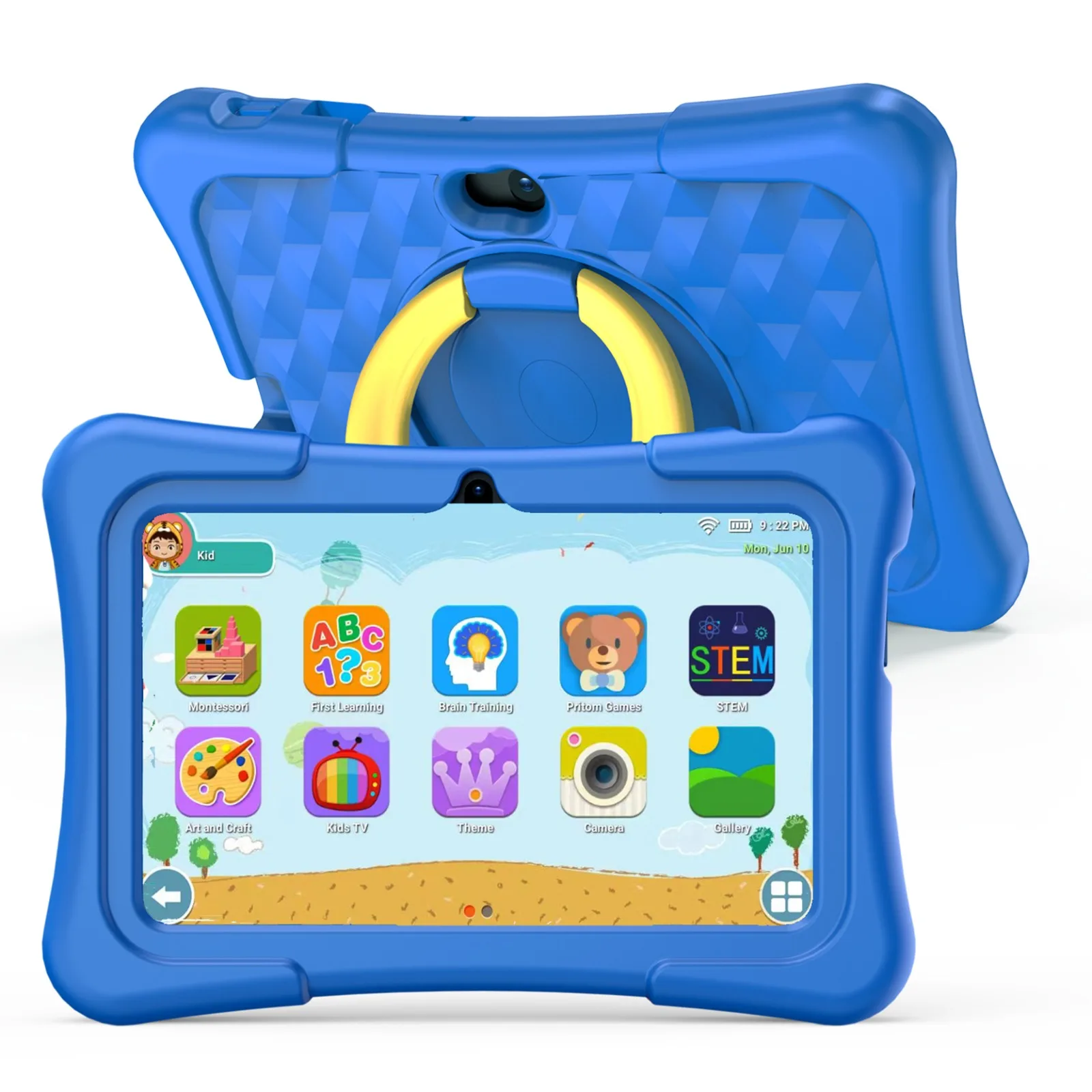 7" OEM Child Learning Tablets for Kids Children Tab Android Baby Tablet Pc Educational Wifi 7 Inch Kids Tablet