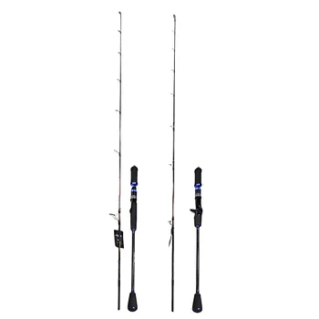 Cheery Full Fuji Carbon Sea Fishing Boat Rod Luya Rod Slow Shake/ Fast Pumping Action 1.8m-1.98m 2-Piece Hard 135cm Collapsed – Hard Lure – view 3