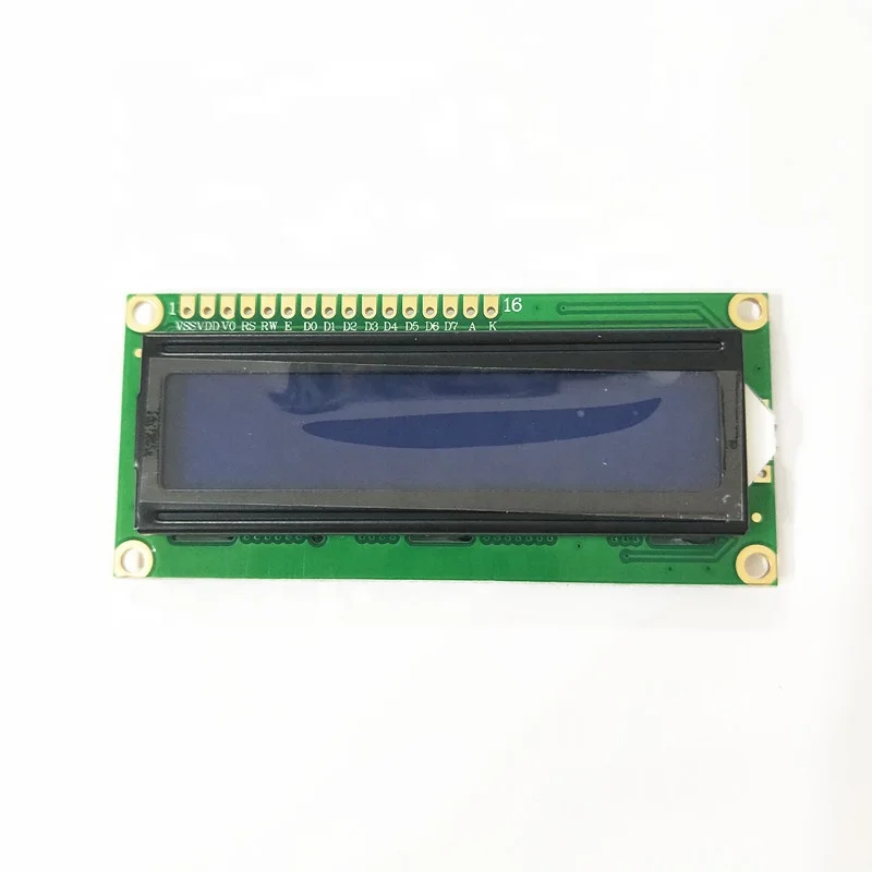 Blue Green Screen 1602A LCD 5V 16x2 Liquid Crystal Display Screen Backlight LCD1602 Module