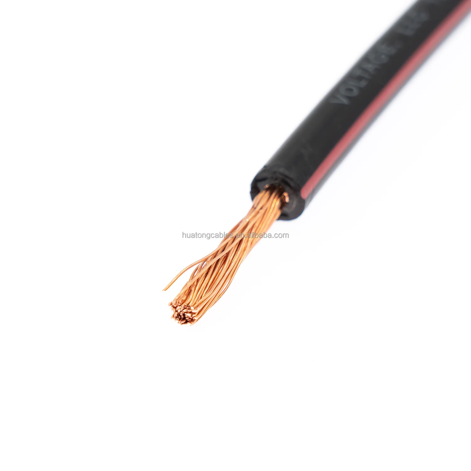 CSA Certificate Bare Copper CUL 10AWG 2kv PV XLPE Black Rpvu90 Wire
