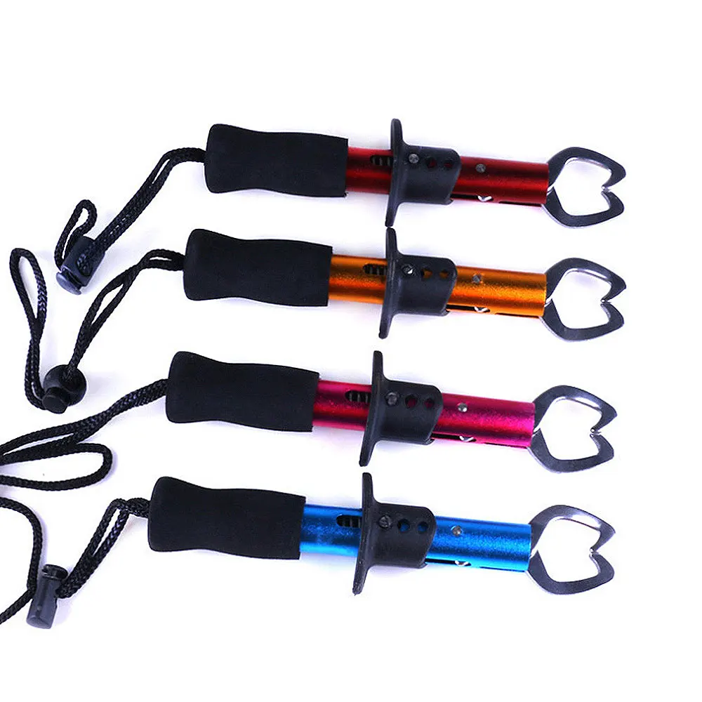 Pince à Poisson En Acier Inox 304 - Fish Grabber Avec Poignée EVA Antidérapante - 27 Cm - Pour Peser Et Mesurer Les Prises - 9