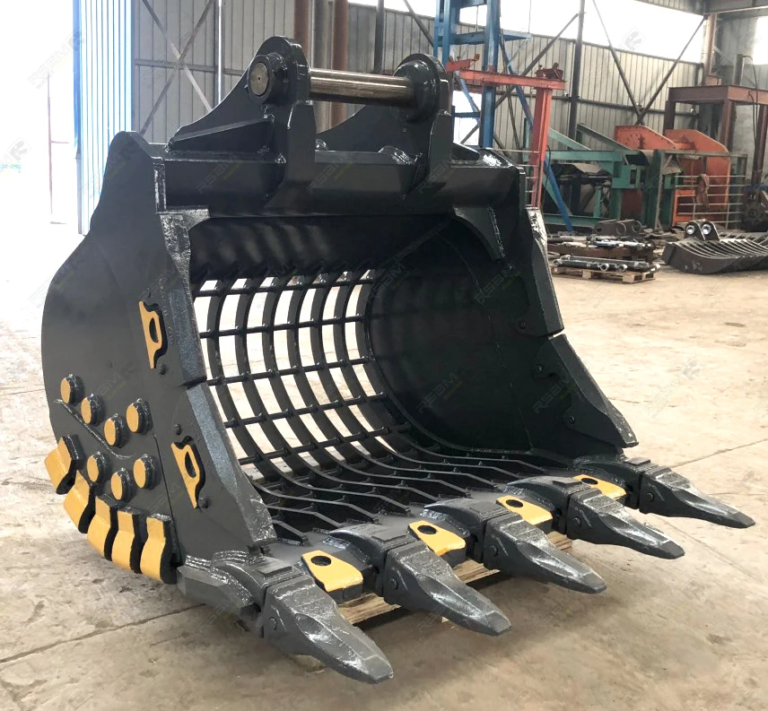 Backhoe Excavator Skeleton Bucket 60 Inch Skeleton Rock Bucket