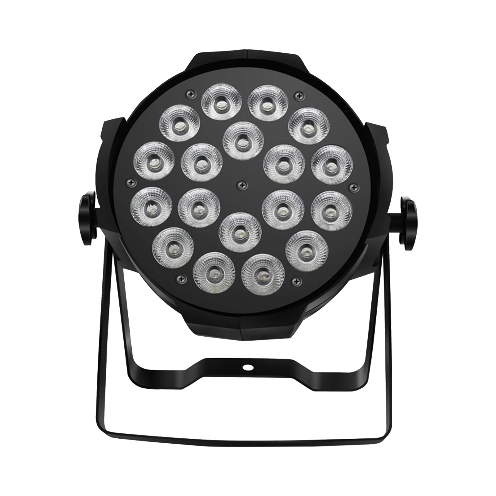 Professional 100W RGBW LED Par Light Series High Quality Full-Color 18x10W Stage Parking Spotlights White Beam DMX512 Control PC