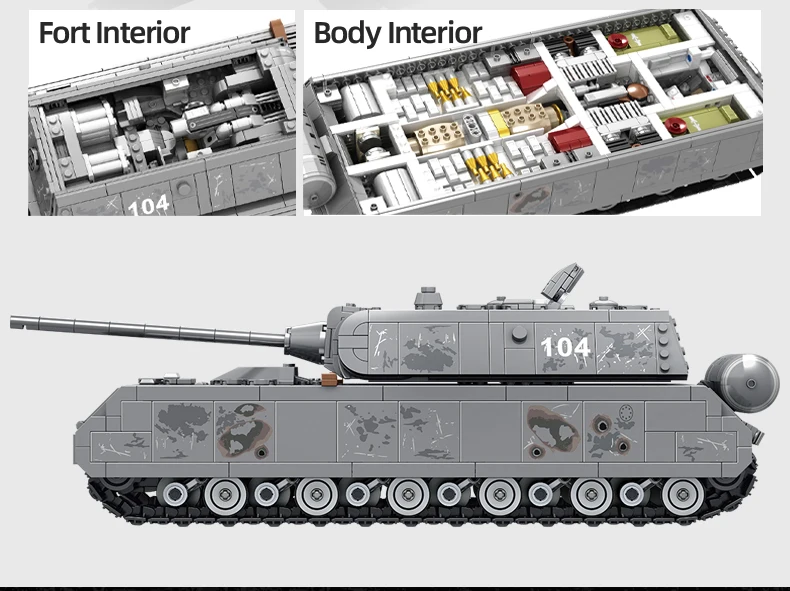 Panlos 628006-628009: Various Military Vehicles with Panlos Mini Figures