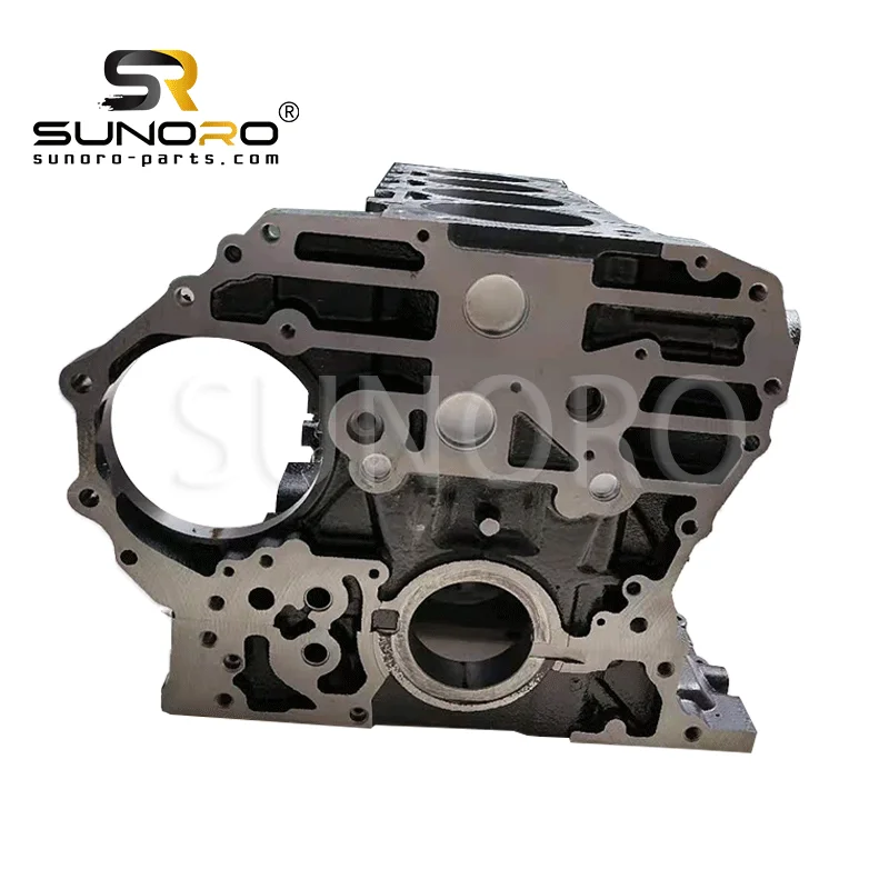 Excavator Isuzu 4HF1 Isuzu NPR66 Engine Cylinder Block 8