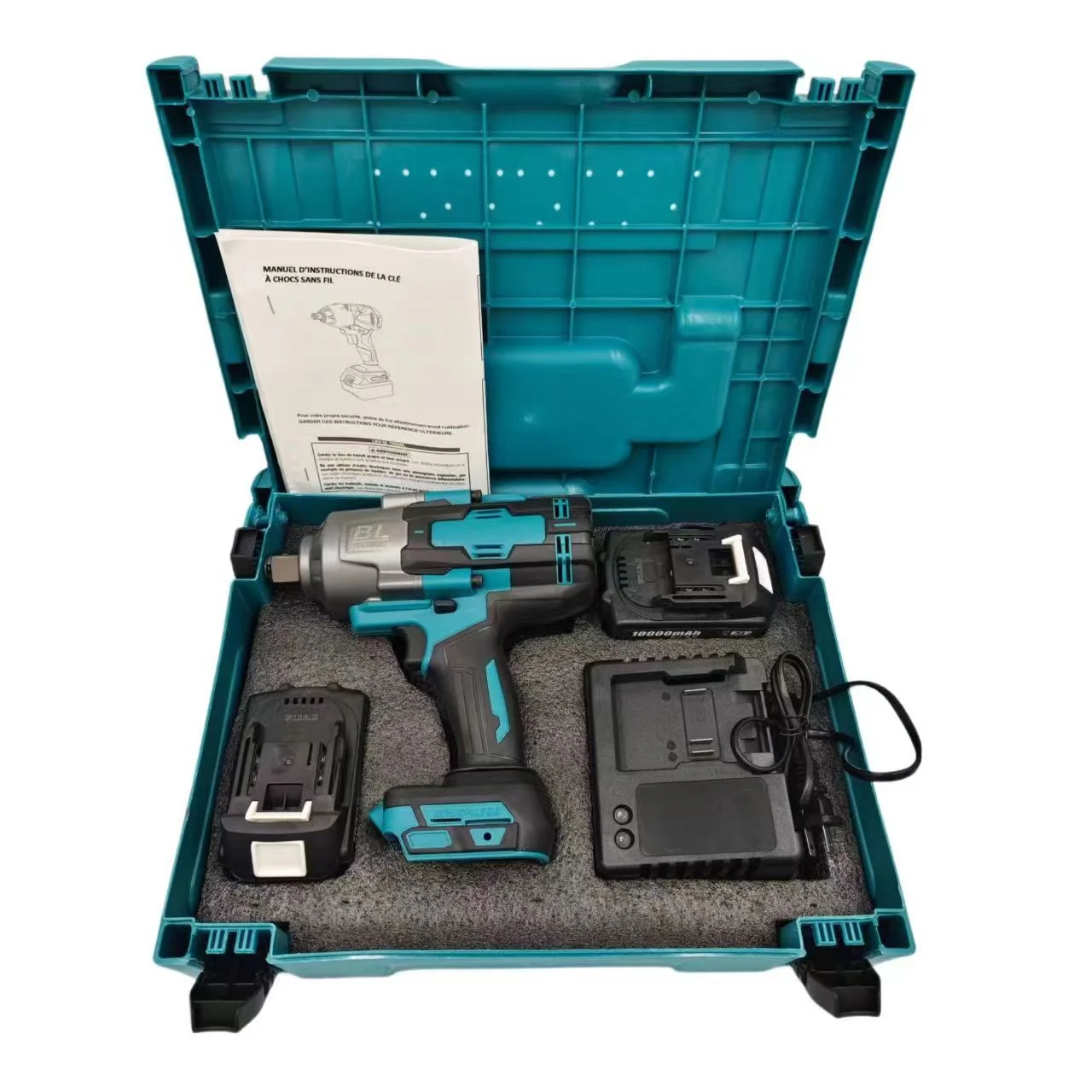 2100N профессиональный электрический батарейный ключ с литиевыми батареями высокого качества сверхбольшой крутящий момент бесщеточный беспроводной Силовой Ключ