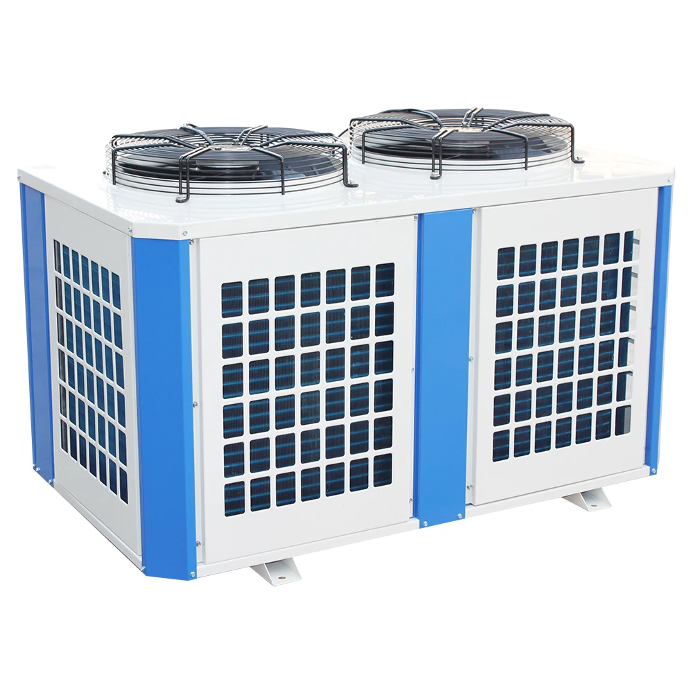 U Type Cold Room Condenser Blast Freezer Unit Single Phase Refrigeration  for Trucks