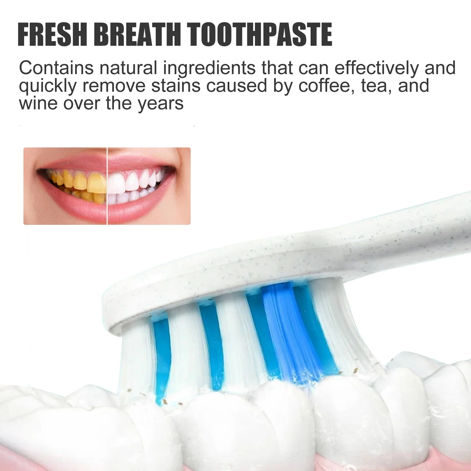 Probiotics Brightening Toothpaste Care Clean Teeth Fresh Breath Dental Gingival Toothpaste