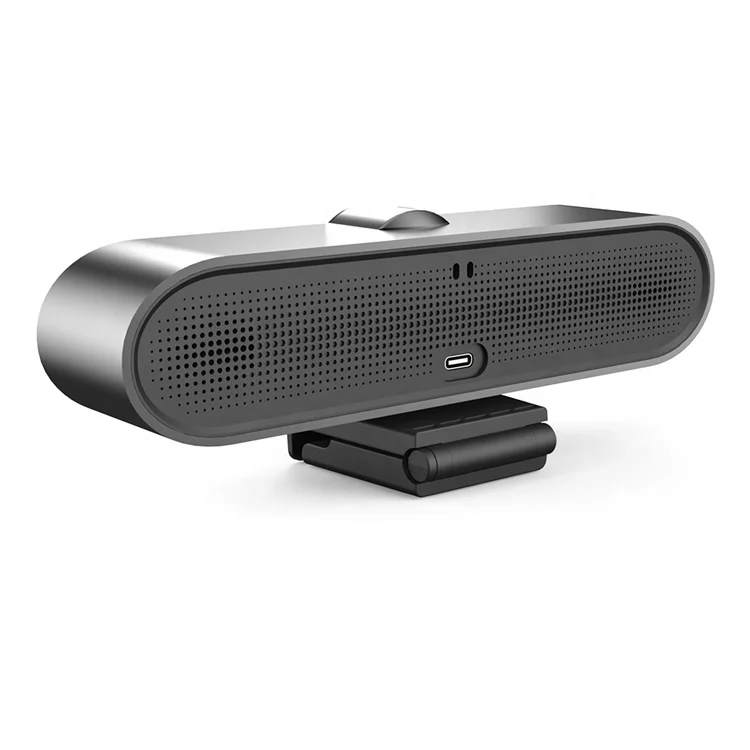 
4 микрофона USB Full HD видео веб-камера 4K мини HD 1080p Веб-камера компьютер ноутбук веб-камера Крышка логотип с динамиком 