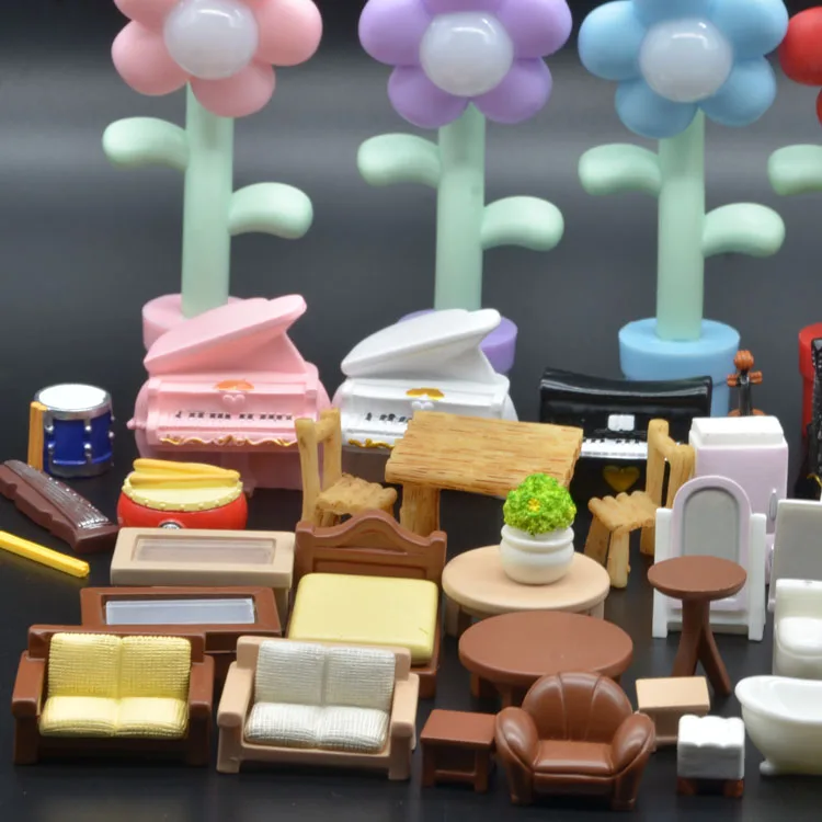 Wholesale Bulk Modern Furniture Miniatures Bathroom Dolls House