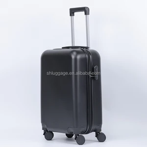 20-Inch Customizable Printed Luggage Modern Front Open Spinner Iron Trolley Suitcase Durable ABS Iron Carry-On for Outdoor