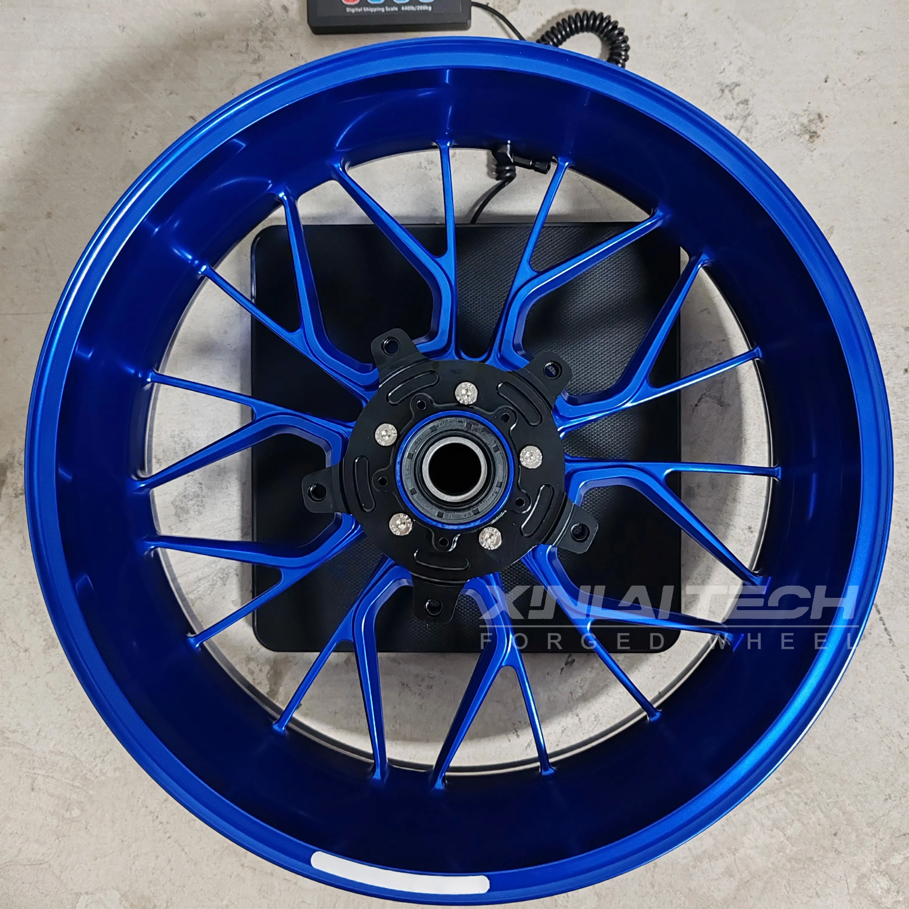 XL Custom Forged Motorcycle Wheels for Yamaha MT09 17 18 Inch CNC Forged Aluminum Rims Anodized Finish - Image 4