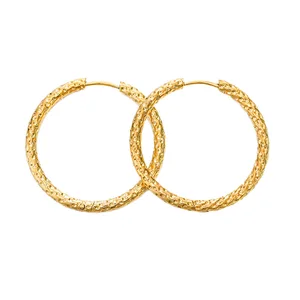 MW 18K Gold Plated Stainless Steel Huggie Hoop Earrings Minimalist Geometric Pattern Trendy Small Earrings Orthodox Party