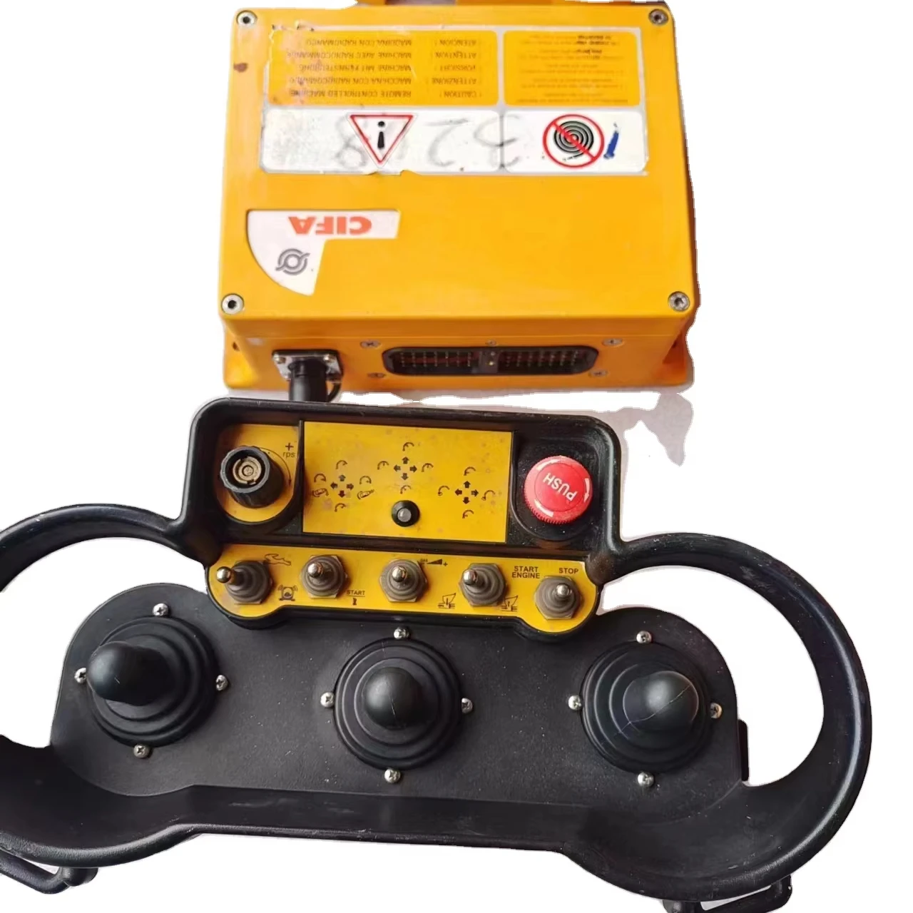 CIFA Original Used Remote Control Transmitter+Receiver for 5 Section  Boom Pump Parts