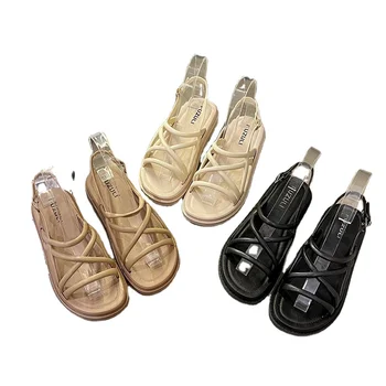 2023 All-match Plain Casual Shoes Women Students And Teenagers Multi-functional Slippers Cheap Sandals