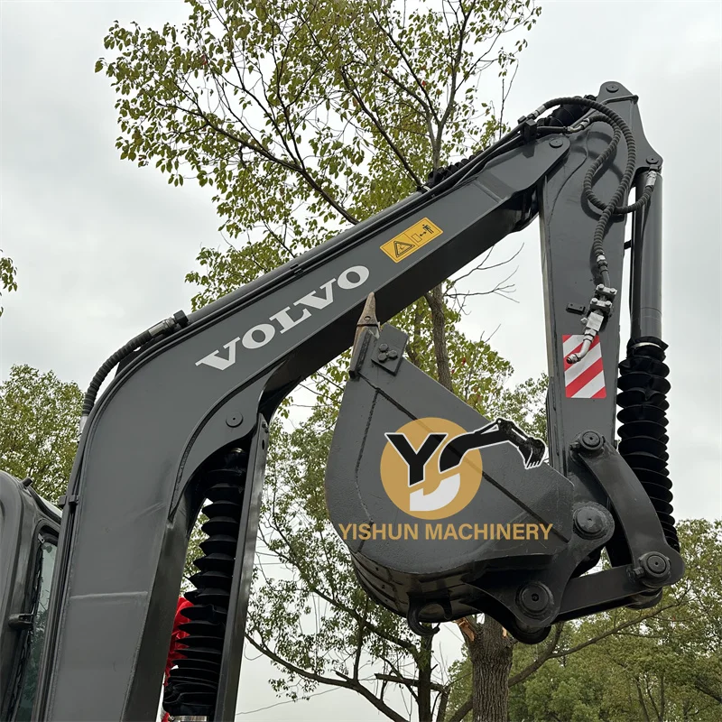Stock Machine Used Volvo EC60 Mini Excavator Used Excavator for Sale