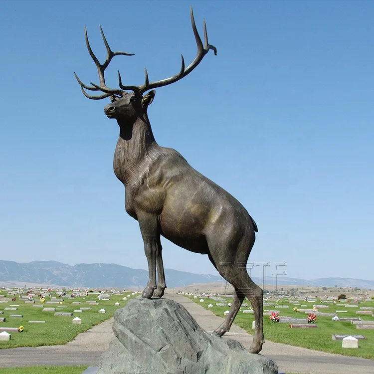 Skyfall Deer Statue